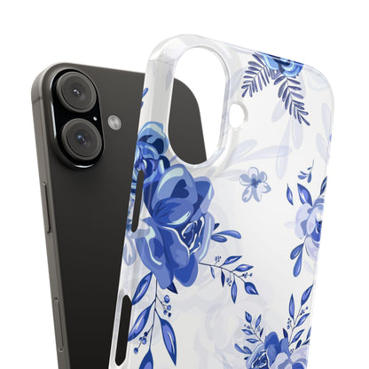 French Blue and White Toille, Slim Phone Cases, Case-Mate IPHONE16 and all sizes